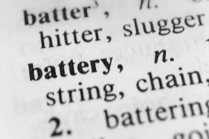 Dictionary Entry for Battery