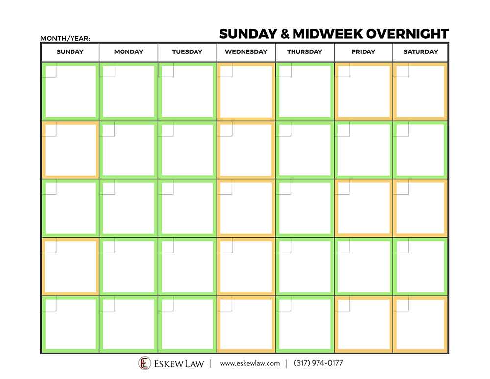 Sunday & Midweek Overnight