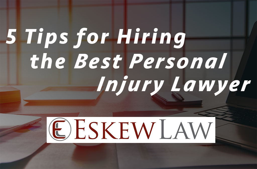 tips for hiring a personal injury lawyer