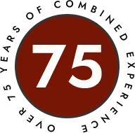 Over 75 Years Of Combined Experience